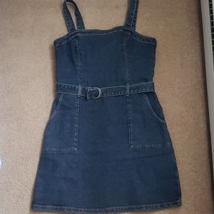 Fitted denim dress- size M